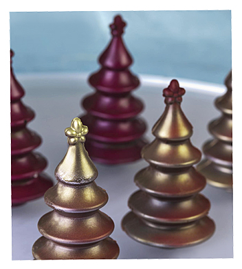 Martellato 3D Christmas Tree Double Polycarbonate Chocolate Mould